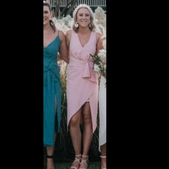 Sheike Baby Pink Dress size 8 - Picture 5 of 5